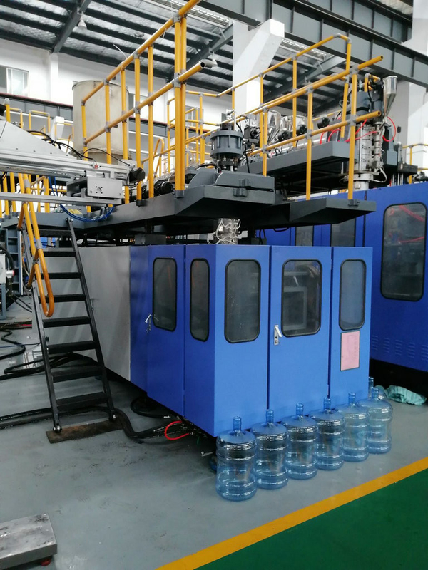 3 Gallon PC Bottle Extrusion Blow Molding Machine Round Food Grade 215KN