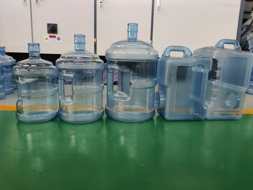 3 Gallon PC Bottle Extrusion Blow Molding Machine Round Food Grade 215KN